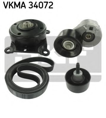 SKF V-Ribbed Belt Set Article number: VKMA 34072 cheaply