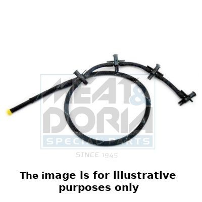 MEAT & DORIA 9790E Hose, fuel overflow X5 sDrive 25 d 218 PS Diesel 2018