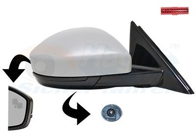VAN WEZEL Wing mirror Article number: 0261828 cheaply