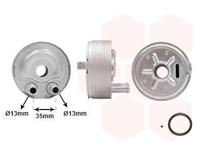VAN WEZEL Engine oil cooler Article number: 13003443 cheaply