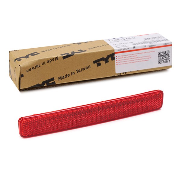 TYC 17-0873-00-2 Reflex Reflector TRANSPORTER 2.0 TSI 4motion 204 PS Petrol 2015