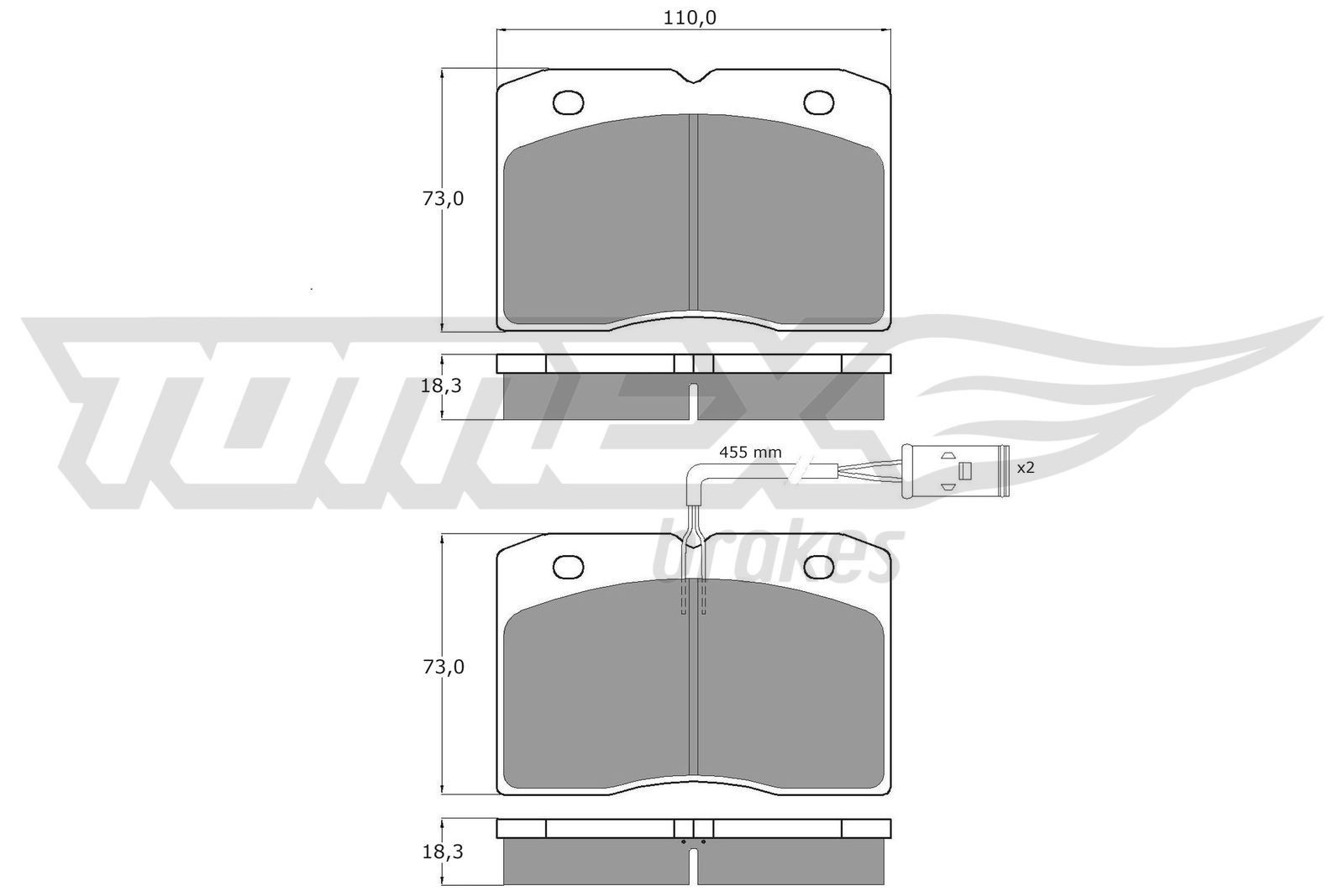 TOMEX brakes Kit pastiglie freni Numero articolo: TX 11-25 poco costoso