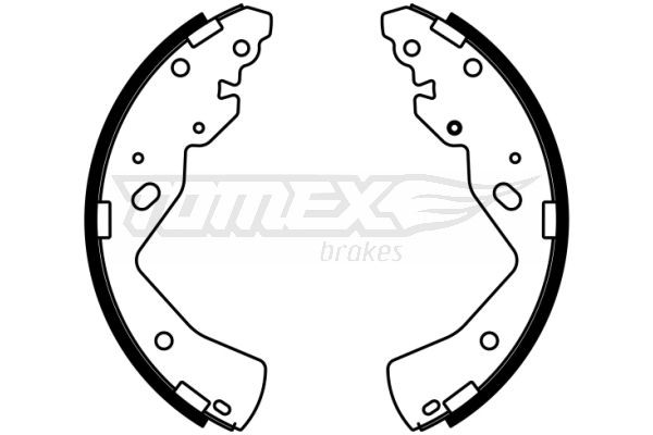 TOMEX brakes Piduriklotside komplekt Artikli number: TX 22-98 soodsalt