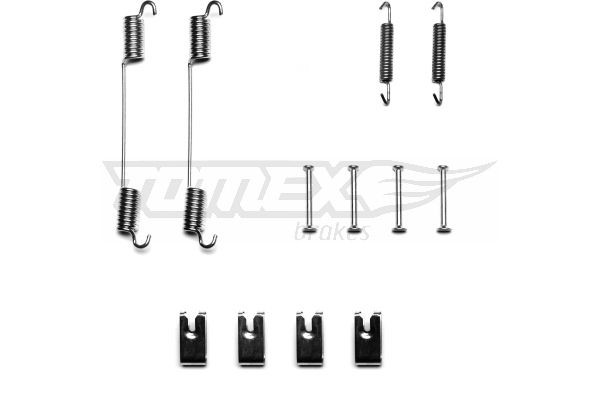 TOMEX brakes TX 40-16 Accessory Kit, brake shoes DUCATO 2.8 JTD 4x4 128 PS Diesel 2002