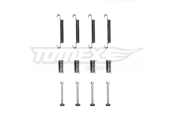 TOMEX brakes TX 40-19 Accessory Kit, brake shoes OMEGA 2.5 TD (F69, M69, P69) 130 PS Diesel 2003
