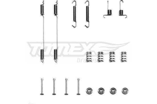 TOMEX brakes TX 40-31 Accessory Kit, brake shoes TEMPRA 1.9 TD 90 PS Diesel 1998