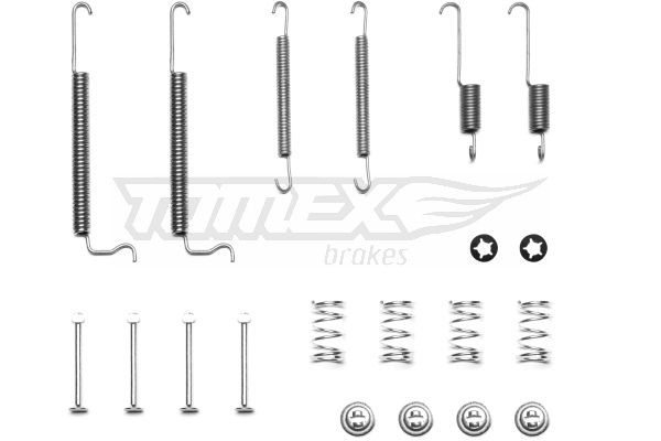 TOMEX brakes TX 40-81 Lisakomplekt, Piduriklotsid CAVALIER 1.8 i 115 HP Bensiin 1988