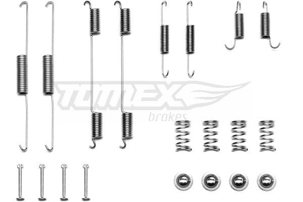 TOMEX brakes TX 41-79 Lisakomplekt, Piduriklotsid VOYAGER 3.3 174 HP Bensiin 2008