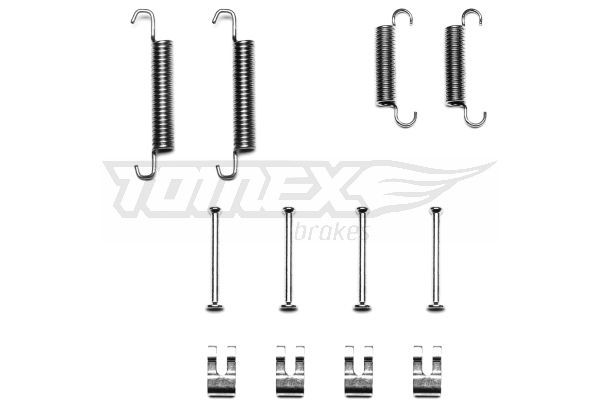 TOMEX brakes TX 42-01 Accessory Kit, brake shoes Daily 3.0 50C14 G, 50C14 G/P, 50C14 GD, 50C14 GD/P 136 PS CNG 2011