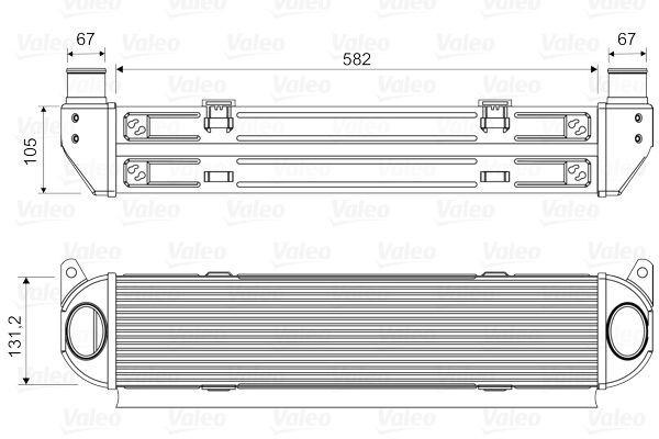 VALEO Intercooler Article number: 818359 cheaply