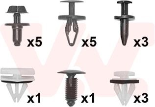 VAN WEZEL Mounting Kit, mud guard Article number: 1883796 cheaply