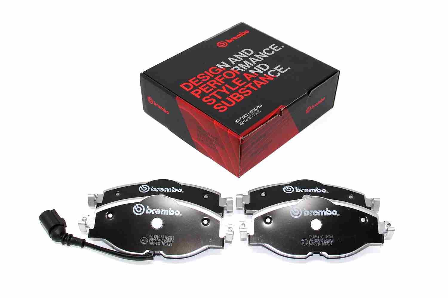 BREMBO Teho-jarrupalasarja tuotenumero: 07.B314.93 edullisesti