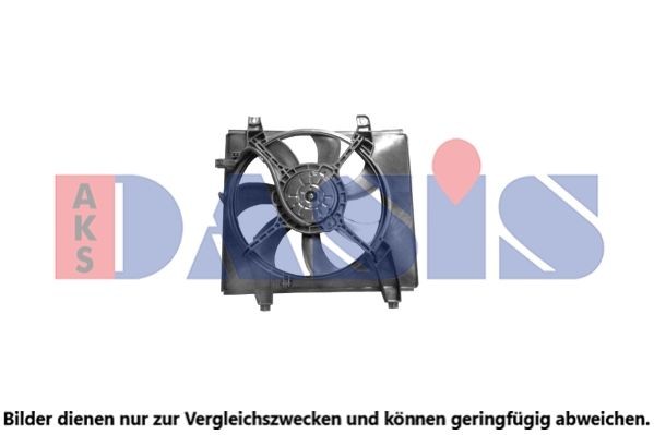 AKS DASIS Fan, radiator Article number: 568077N cheaply