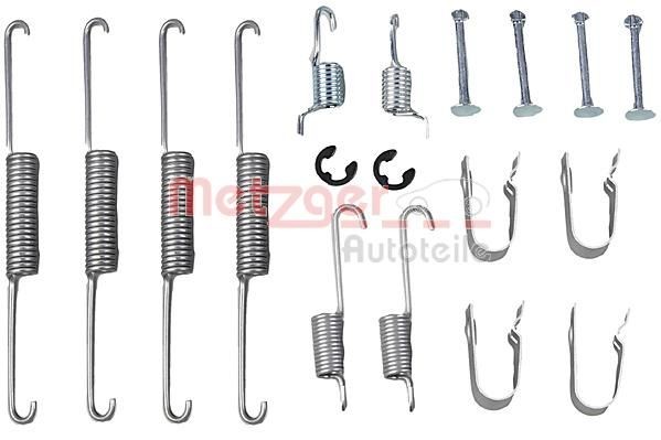 METZGER 105-0636 Accessory Kit, brake shoes 626 2.0 D (GC10F1) 63 PS Diesel 1987