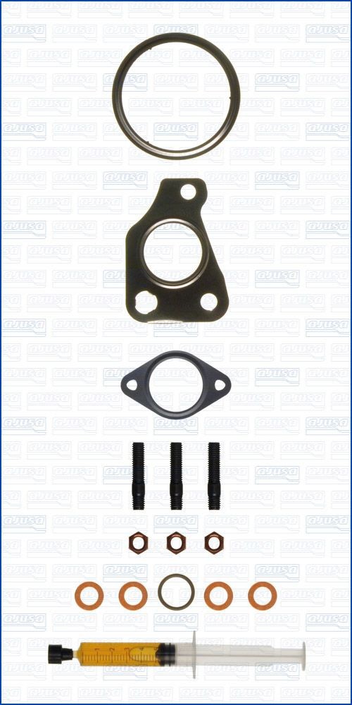 AJUSA JTC12207 Mounting Kit, charger YPSILON 1.3 D Multijet (312.YXE1A, 312.YXU1A) 95 PS Diesel
