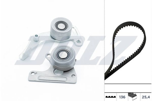 DOLZ Timing belt kit Article number: SKD011 cheaply