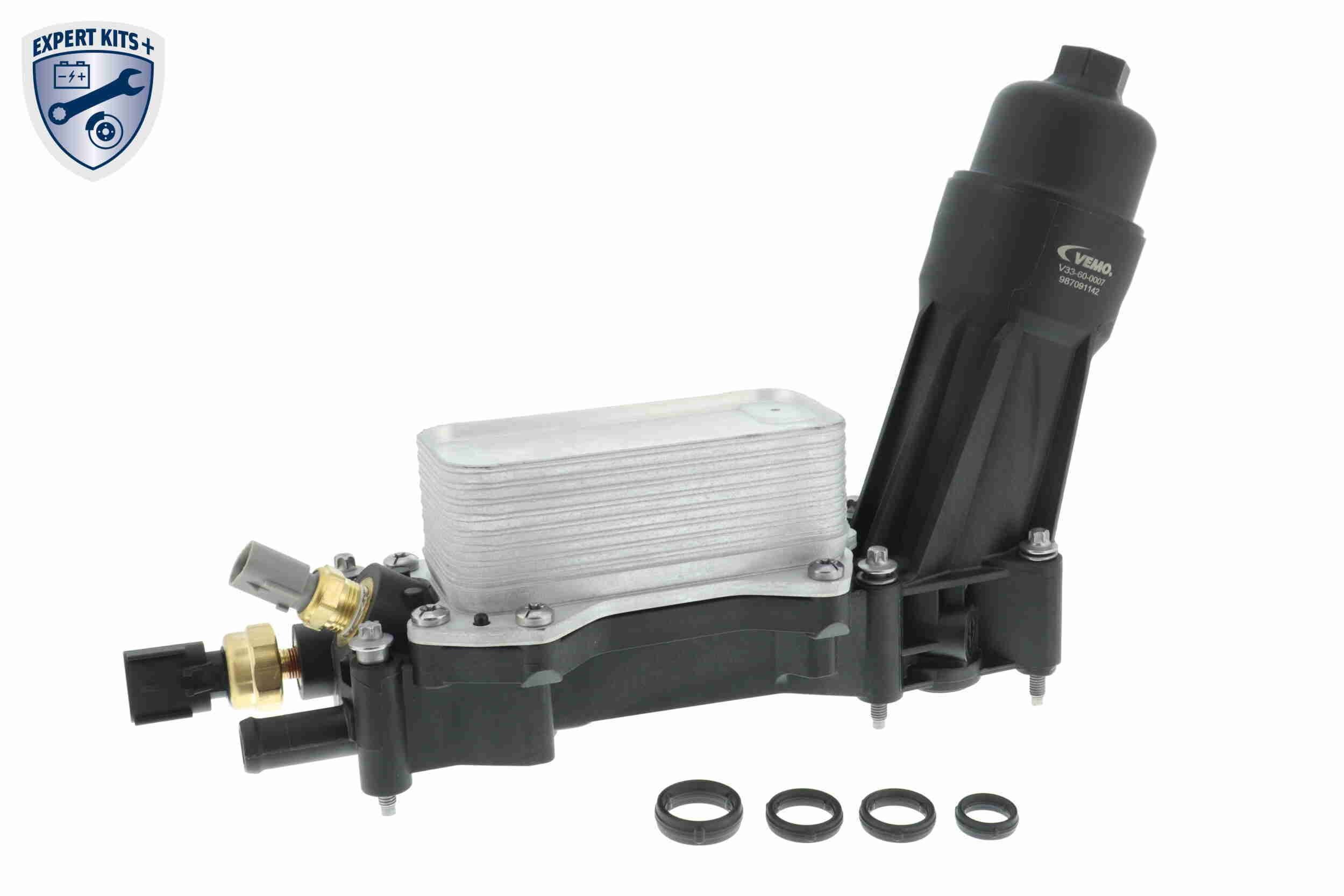 VEMO V33-60-0007 Korpus, õlifilter CHEROKEE 3.2 V6 4x4 272 HP Bensiin