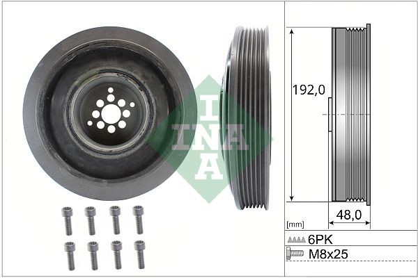 INA Belt Pulley Set, crankshaft Article number: 544 0102 20 cheaply