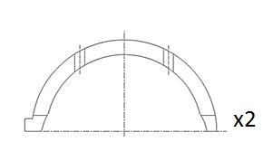 FAI AutoParts BT3000-STD Thrust Washer, crankshaft NAVARA 2.5 dCi 190 PS Diesel