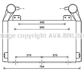 PRASCO Intercooler Article number: CL4008 cheaply