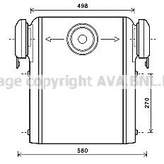 PRASCO Intercooler Article number: DZ4022 cheaply