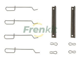 FRENKIT 901151 Lisakomplekt, ketaspiduriklotsid SUPER 5 1.6 D (B/C/404) 55 HP Diisel 1996