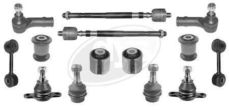 DYS 29-23734 Control arm repair kit TRANSPORTER 2.5 Syncro 110 PS Petrol 2003