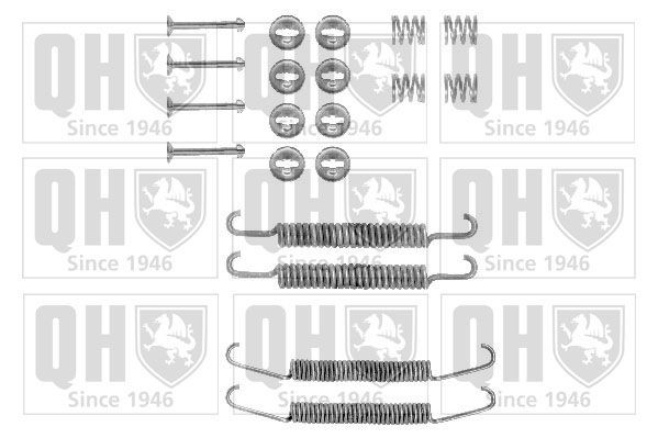 QUINTON HAZELL BFK298 Accessory Kit, brake shoes Y 1.0 Turbo 84 PS Petrol 1995