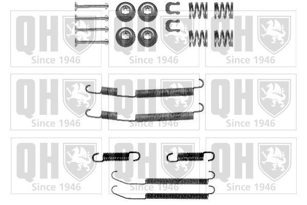 QUINTON HAZELL BFK406 Accessory Kit, brake shoes GALANT 2.0 GLSTD 90 PS Diesel 1998