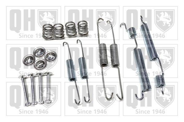 QUINTON HAZELL BFK421 Kit accessori, Ganasce freno PONY 1.3 75 CV Benzina 2000