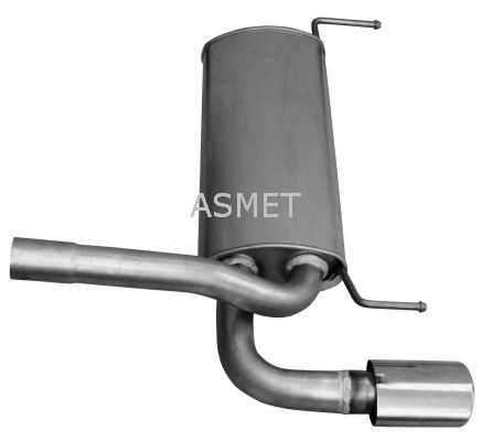 ASMET Rear silencer Article number: 05.253 cheaply