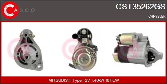 CASCO CEF70008GS Elektrimootor, radiaatoriventilaator PARTNER 1.9 D 68 HP Diisel 2015