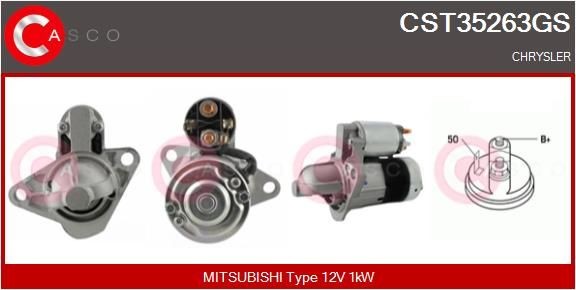 CASCO CEF70009GS Electric Motor, radiator fan C2 1.6 VTS 122 PS Petrol 2017