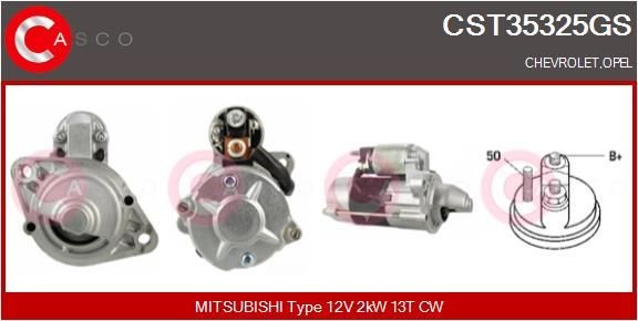 CASCO CEF72018AS Elektrimootor, radiaatoriventilaator FOCUS 1.8 TDCi 100 HP Diisel 2007