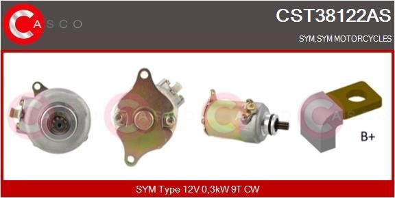 CASCO CEF77015GS Elektrovariklis, raditoriaus ventiliatorius LACETTI 1.8 122 AG benzinas