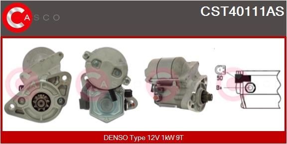 CASCO CEF78029GS Elektrovariklis, raditoriaus ventiliatorius SANTA FE 2.4 174 AG benzinas 2012