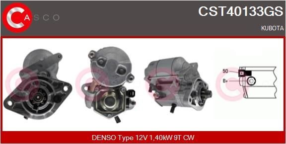 CASCO CEF78053GS Електромотор, вентилатор на радиатора SORENTO 3.5 V6 4WD 194 K.C. бензин 2011