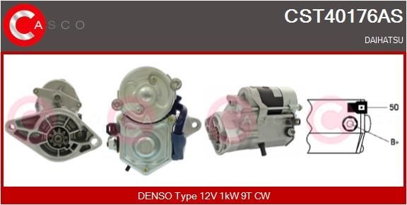 CASCO CEF83005AS Electric Motor, radiator fan CR-V 2.0 i-VTEC 4WD (RE5, RE2) 150 PS Petrol