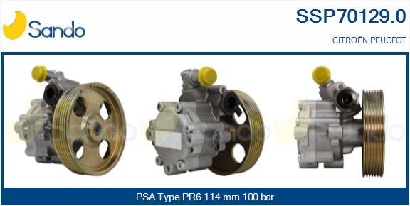 SANDO SEF76006.0 Electric Motor, radiator fan C-Class C 270 CDI 2.7 (203.216) 170 PS Diesel 2007