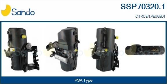 SANDO SEF77030.0 Elektrimootor, radiaatoriventilaator CORSA 1.6 VXR (L08) 204 HP Bensiin 2014