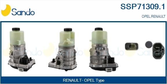 SANDO SEF78021.1 Електромотор, вентилатор на радиатора RIO 1.6 CVVT 112 K.C. бензин 2011