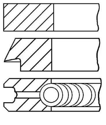 GOETZE ENGINE Piston Ring Kit Article number: 08-323400-00 cheaply