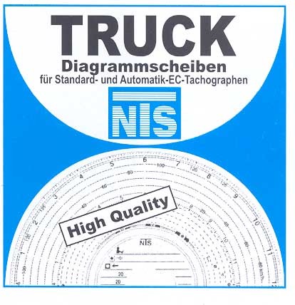 OEM Fartsskriverskive S 816 fra NTS
