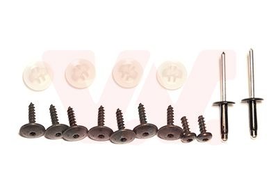 VAN WEZEL 4007793 Mounting Kit, bumper 5008 1.2 Hybrid (MRHPYC) 136 PS Petrol/Electric