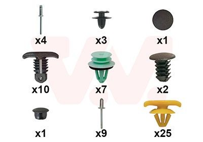 VAN WEZEL 7622799 Montaažikomplekt, Uks OCTAVIA 2.0 TDI RS 170 HP Diisel 2013