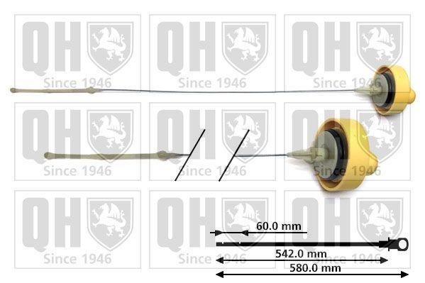 QUINTON HAZELL Oil Dipstick Article number: QOD117 cheaply
