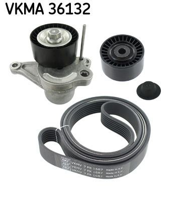 SKF V-Ribbed Belt Set Article number: VKMA 36132 cheaply