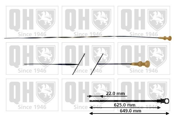 QUINTON HAZELL Oil Dipstick Article number: QOD124 cheaply
