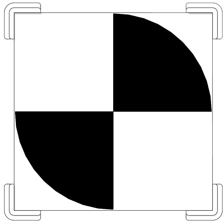 BOSCH DIAGNOSTICS Kalibreringstavle, førerassistentsystem Varenummer: 1 690 381 142 billige