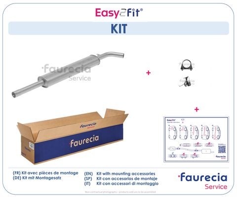 Faurecia Front Silencer Article number: FS55491 cheaply
